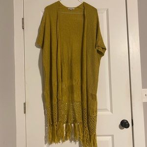 Favlux mustard cardigan